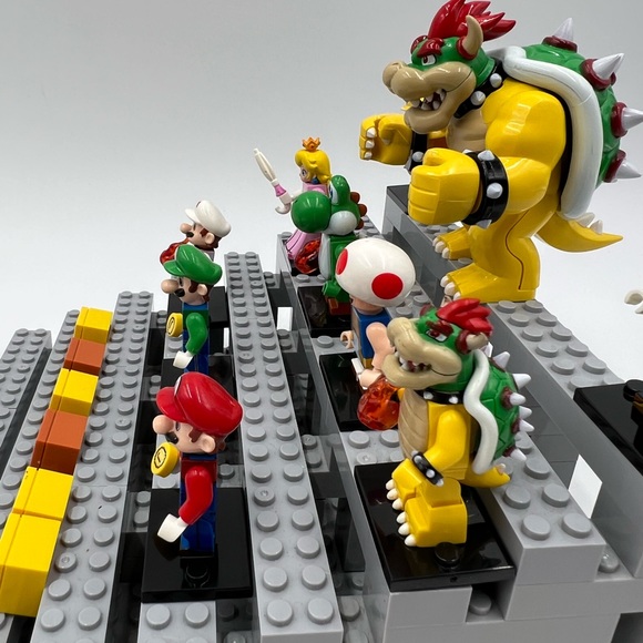 10 Super Mario Bros Custom Minifigures, Mini Figures, - Picture 8 of 14